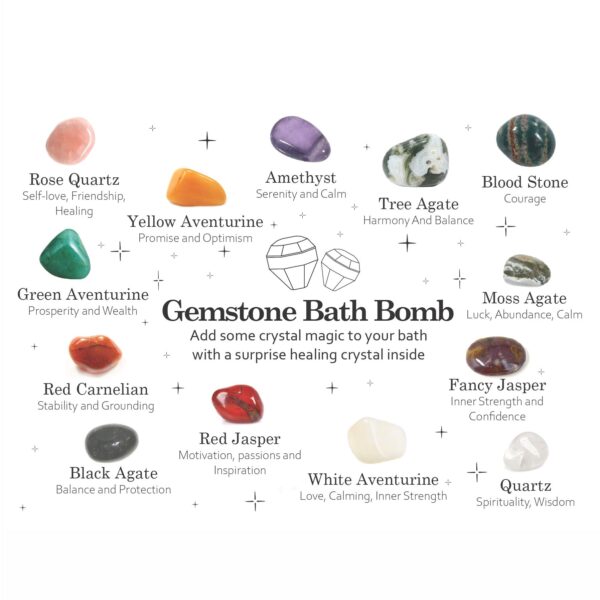 Gemstone Bath Bomb - Extreme Fragrance - Image 4