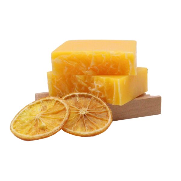Mandarin & Honey Soap Bar - 100g - Image 2